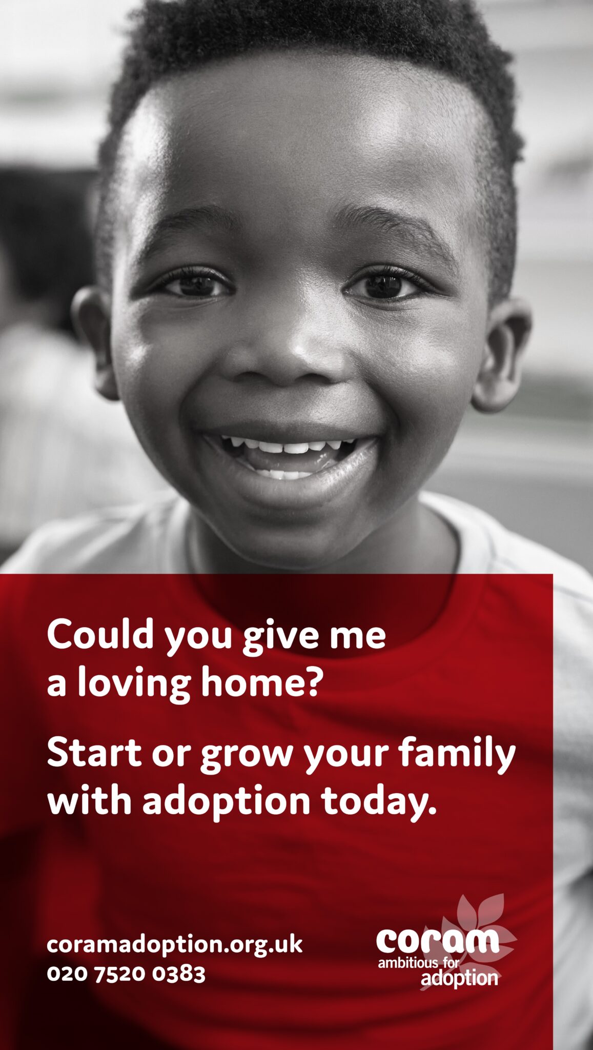 Could you give me a loving home? Coram Adoption seeks more potential