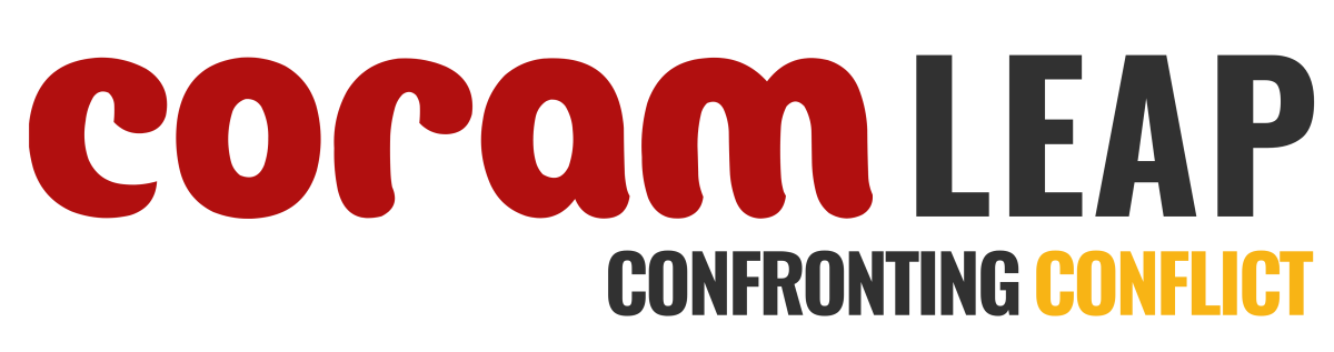 Coram LEAP logo