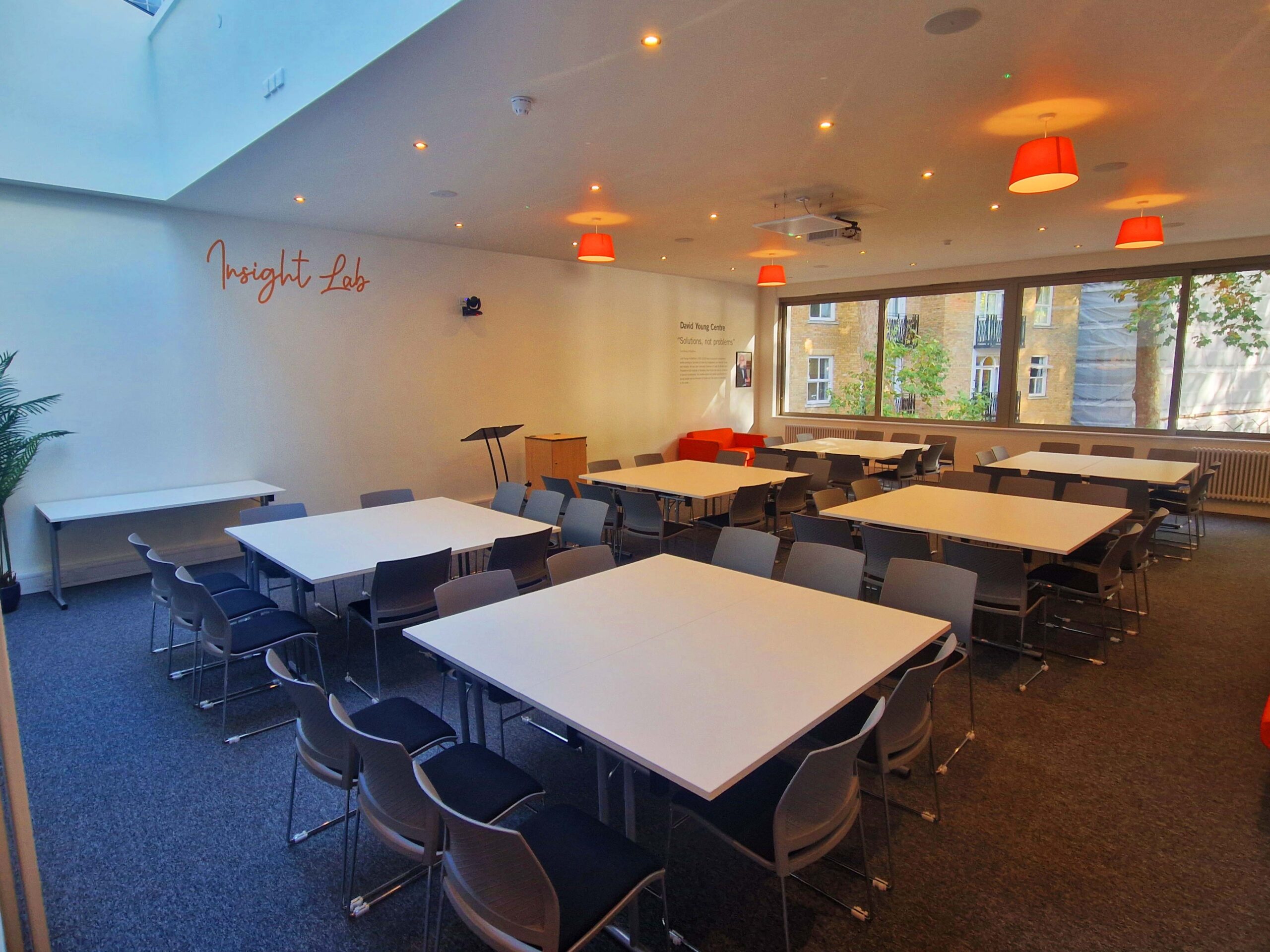 Insight Lab | 70 capacity meeting room in Bloomsbury London | Coram
