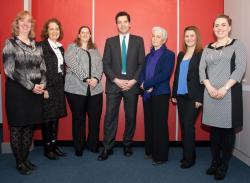 Edward Timpson MP with CCLC staff