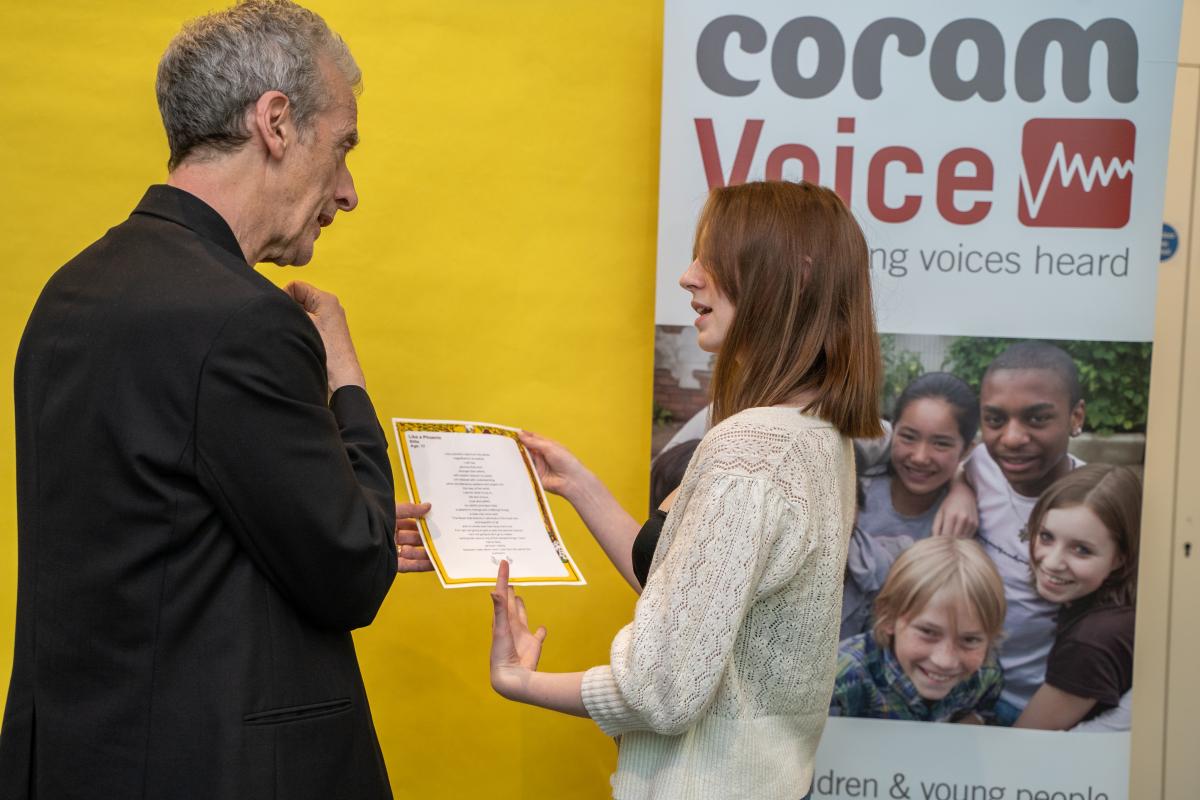 Peter meets Billie, commended in the upper secondary category