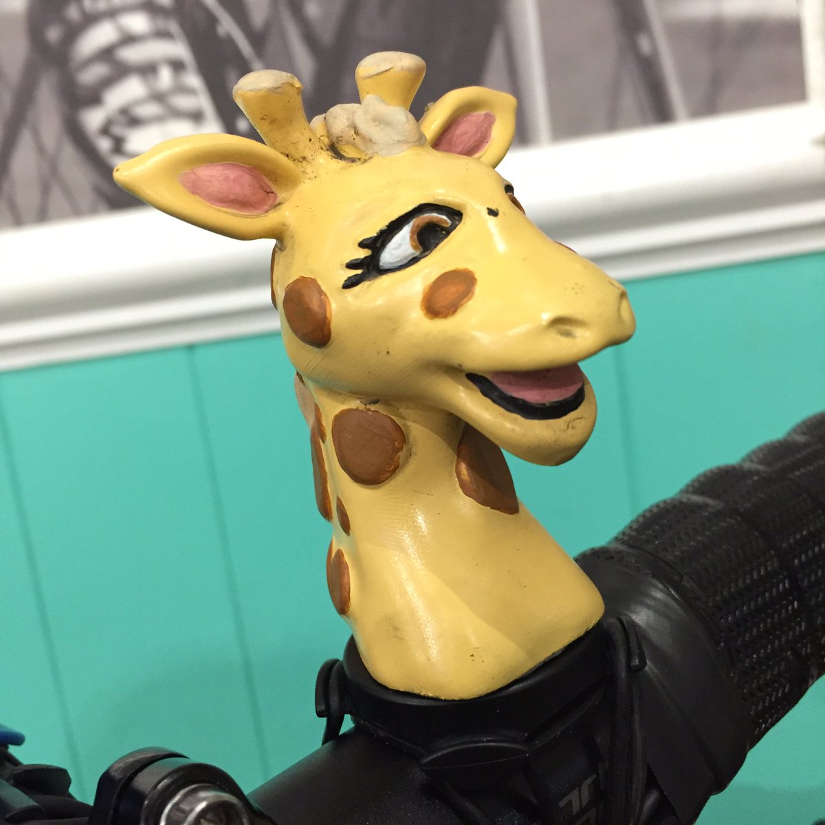 Harold the Giraffe mascot