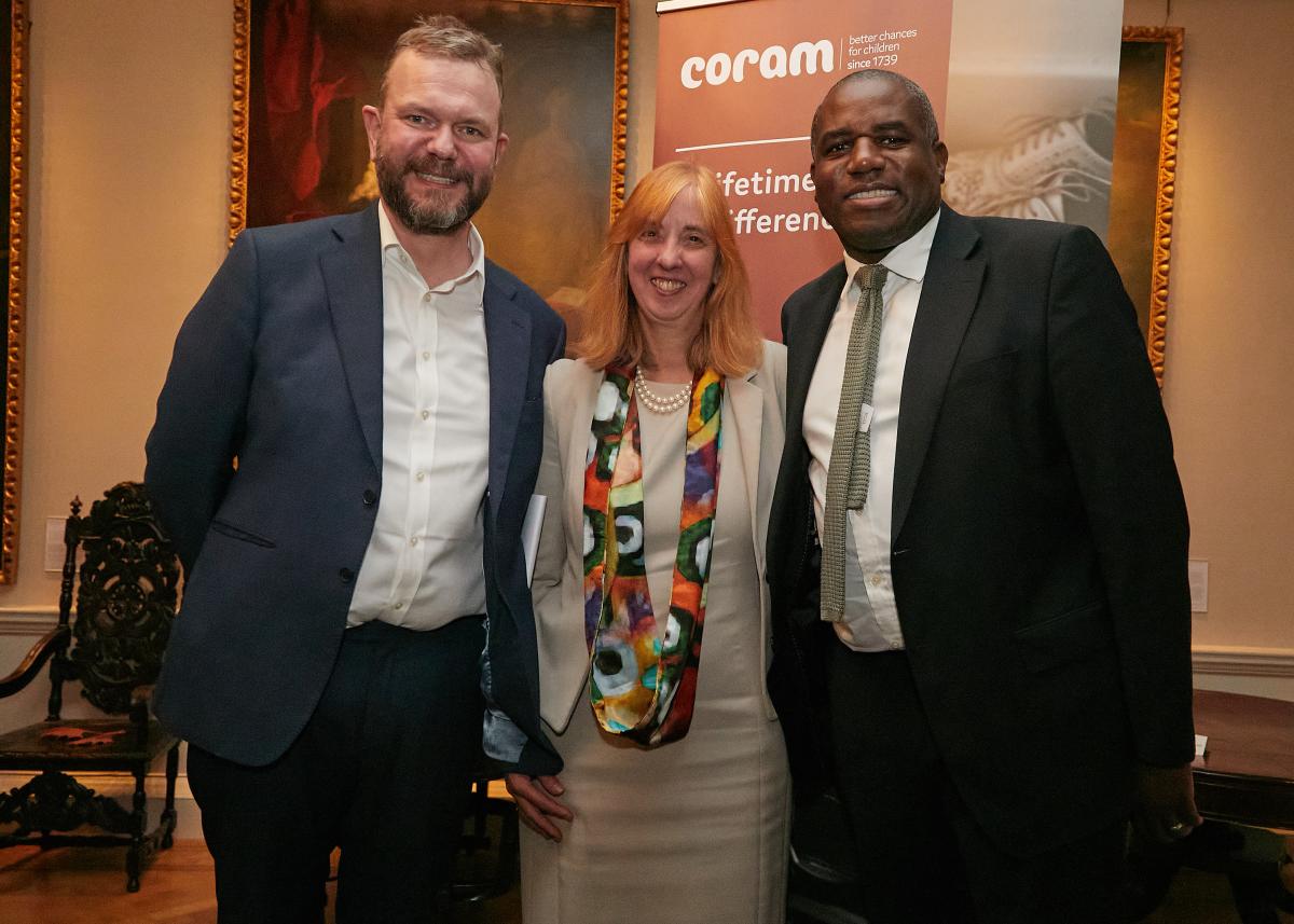 James O'Brien, Carol Homden and David Lammy