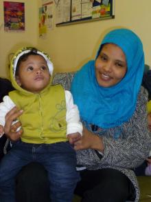Visitors to Coram Parents' Centre