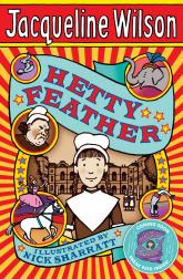 Book cover of Jacqueline Wilson's Hetty Feather